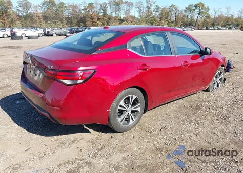 2020 Nissan Sentra Sv Xtronic Cvt из США, поврежденный, VIN 3N1AB8CV1LY268508